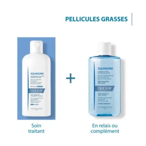 Ducray — Shampooing Traitant Antipelliculaire Pellicules Grasses — Shampoing anti pelliculaire grasse — Squanorm – Image 5