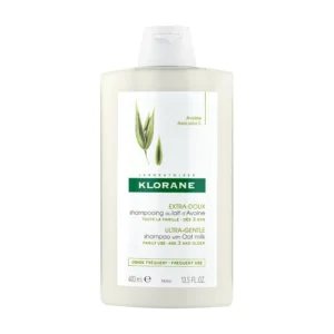 Klorane - Shampoing Extra-doux au lait d'Avoine - Usage fréquent - Tous types de cheveux – Image 1