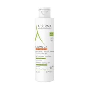 A-DERMA — EXOMEGA CONTROL GEL MOUSSANT ÉMOLLIENT ANTI-GRATTAGE – Image 1