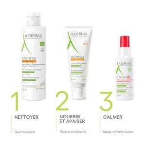 A-DERMA — EXOMEGA CONTROL GEL MOUSSANT ÉMOLLIENT ANTI-GRATTAGE – Image 4