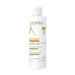 A-DERMA — EXOMEGA CONTROL GEL MOUSSANT ÉMOLLIENT ANTI-GRATTAGE – Image 1