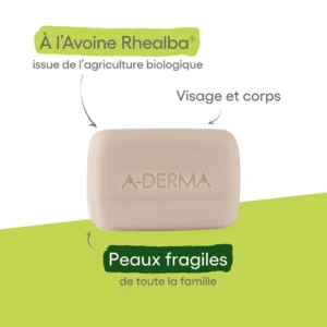 A-DERMA — PAIN DERMATOLOGIQUE — Pain dermatologique apaisant — LES INDISPENSABLES – Image 2