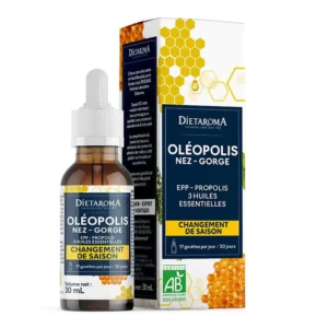 DIETAROMA Oléopolis nez-gorge gouttes 30ml – Image 1
