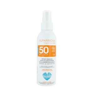 ALPHANOVA Spray solaire familial 150g – Image 1