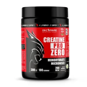 Eric Favre Pure Creatine 200 mesh - Créatine Pro Zero 300 G Naturel – Image 1