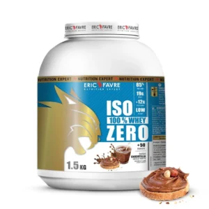 Eric Favre Iso Zero 100% Whey Protéine Chocotella 1,5kg – Image 1