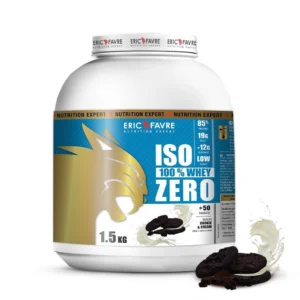 Eric Favre Iso Zero 100% Whey Protéine Cookies & cream 1,5kg – Image 1
