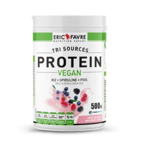 Eric Favre Protein Vegan Triple Berry 500g – Image 1