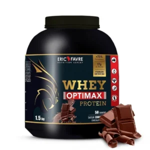 Eric Favre Whey Optimax Protein Chocolat 1,5kg – Image 1