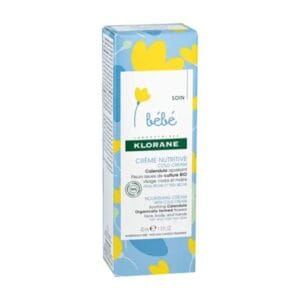 Klorane - Crème nutritive au Cold Cream et Calendula - Bébé - Peau sèche et très sèche – Image 1