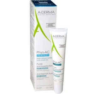 A-DERMA — PHYS-AC PERFECT FLUIDE VISAGE ANTI-IMPERFECTIONS ANTI-MARQUES — Phys-AC Perfect – Image 1
