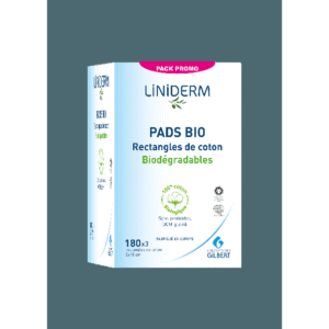 GILBERT PADS BIO RECTANGLES DE COTON - 180 PADS – Image 1