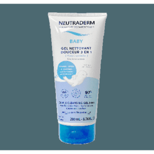 NEUTRADERM GEL NETTOYANT DOUCEUR 3EN1 DES LA NAISSANCE 200ML – Image 1