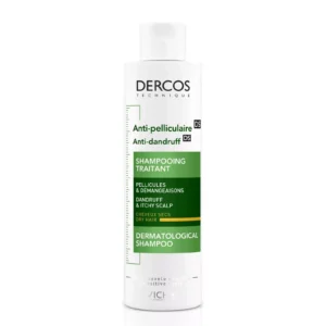 VICHY DERCOS SHAMPOING ANTI-PELLICULAIRE CHEVEUX SECS 200ML – Image 1