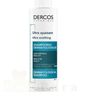 VICHY DERCOS SHAMPOING ULTRA-APAISANT CHEVEUX GRAS 200ML – Image 1