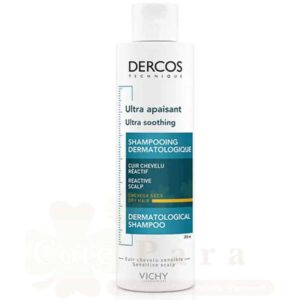 VICHY DERCOS SHAMPOING ULTRA-APAISANT CHEVEUX SECS 200ML – Image 1