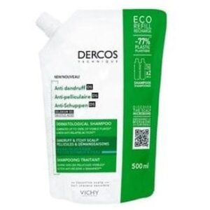 VICHY DERCOS ECO RECHARGE SHAMPOINGANTI-PELLICULAIRE CHEVEUX GRAS 500ML – Image 1