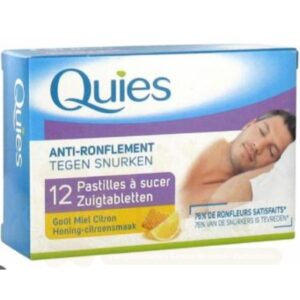 QUIES ANTI RONFLEMENT PASTILLES MIEL CITRON – Image 1