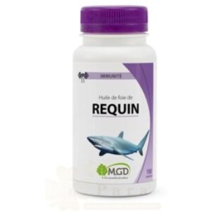 MGD HUILE DE FOIE DE REQUIN PILLULIER 100 CAPSULES – Image 1