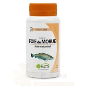 MGD HUILE DE FOIE DE MORUE 270MG 140 CAPS – Image 1