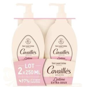 ROGE CAVAILLES SOIN TOILETTE INTIME EXTRA DOUX 250ml LOT DE 2 – Image 1