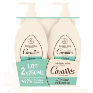 ROGE CAVAILLES SOIN TOILETTE INTIME GEL FRAICHEUR USAGE QUOTIDIEN 250ml LOT DE 2 – Image 1