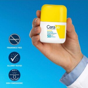 CERAVE ECRAN SOLAIRE SPF 50 FLUIDE INVISIBLE HYDRANTANT 50 ML – Image 9
