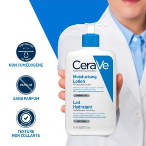 CERAVE LAIT HYDRATANT PEAUX SECHES A TRES SECHES 473 ML – Image 6