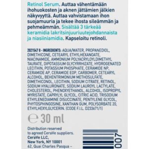 CERAVE SERUM RESURFACANT AU RETINOL 30 ML – Image 3