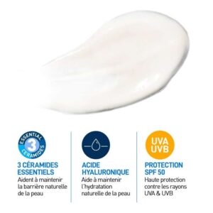 CERAVE CREME HYDRATANTE VISAGE SPF 50 52 ML – Image 5