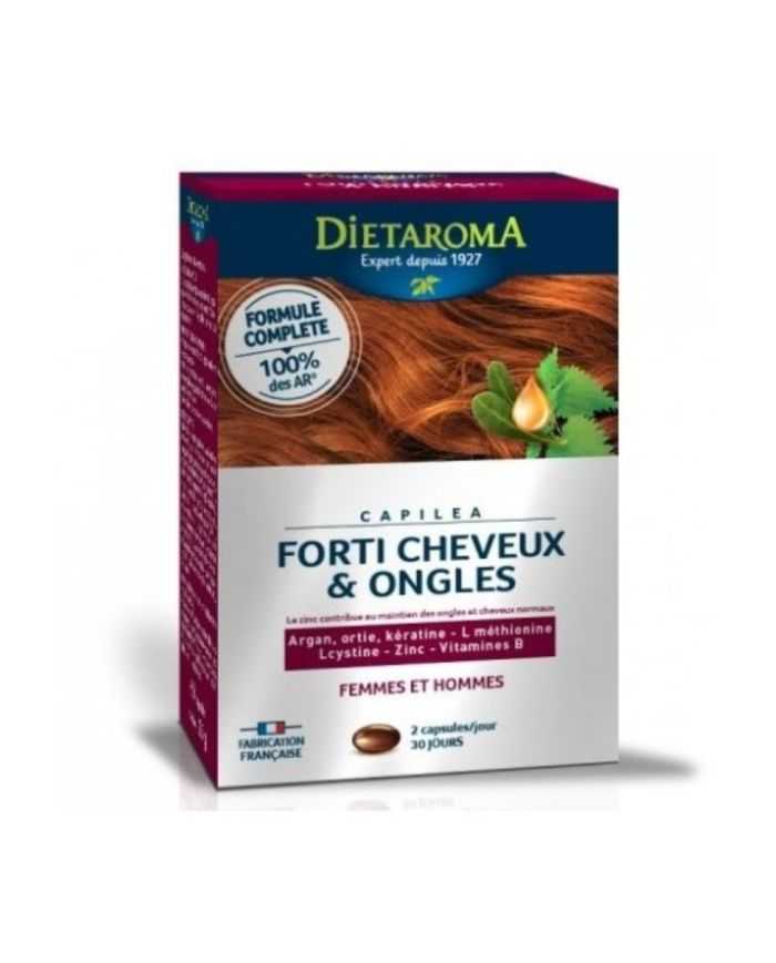 DIETAROMA CAPILEA FORTI CHEVEUX ET ONGLES 60 CAPSULES