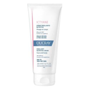 DUCRAY ICTYANE CREME EMOLLIENTE NUTRITIVE VISAGE ET CORPS 200 ML – Image 3