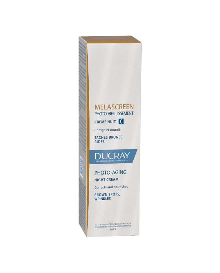 DUCRAY MELASCREEN PHOTO VEILLESSEMENT CREME NUIT 50 ML