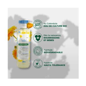 KLORANE BEBE GEL LAVANT DOUX AU CALENDULA 500 ML – Image 3