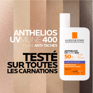 LA ROCHE POSAY ANTHELIOS UVMUNE 400 FLUIDE ANTI TACHES SPF50+ 50 ML – Image 7