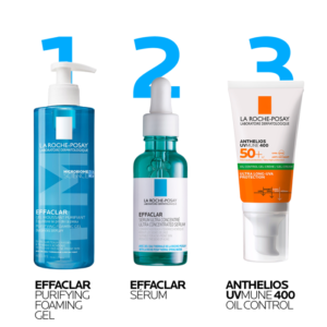 LA ROCHE POSAY EFFACLAR GEL MOUSSANT PURIFIANT PEAUX SENSIBLES GRASSES 400 ML – Image 9