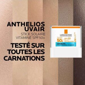 LA ROCHE POSAY ANTHELIOS SPF 50+ STICK SOLAIRE VITAMINE UV AIR 9G – Image 4