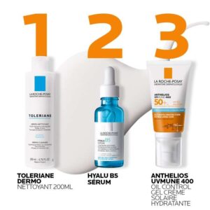 LA ROCHE POSAY OFFRE ANTHELIOS UVMUNE 400 CREME HYDRATANTE SPF 50+ INVISIBLE 50 ML + HYALU B5 SERUM 10ML OFFERT – Image 12