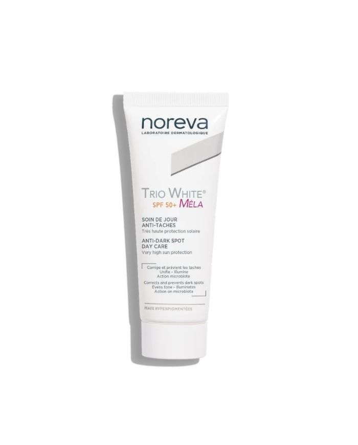 NOREVA TRIO WHITE MELA SPF50+ SOIN DE JOUR ANTI TACHES 50ML
