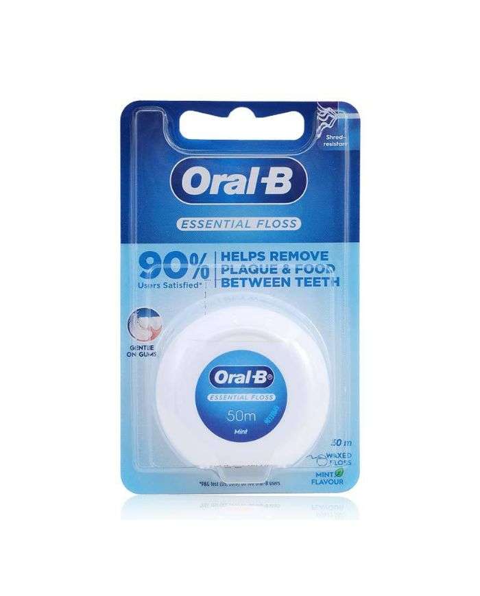 ORAL B ESSENTIAL FLOSS 50M MENTH