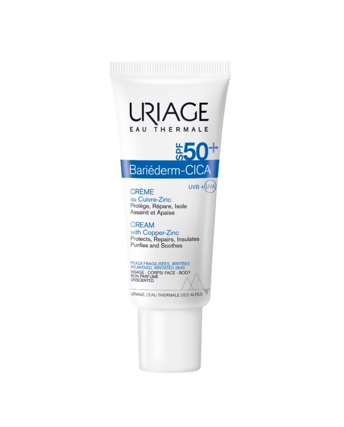 uriage-bariederm-cica-creme-reparatrice-spf50-40ml-1.png URIAGE BARIEDERM CICA CREME REPARATRICE SPF50+ 40ML
